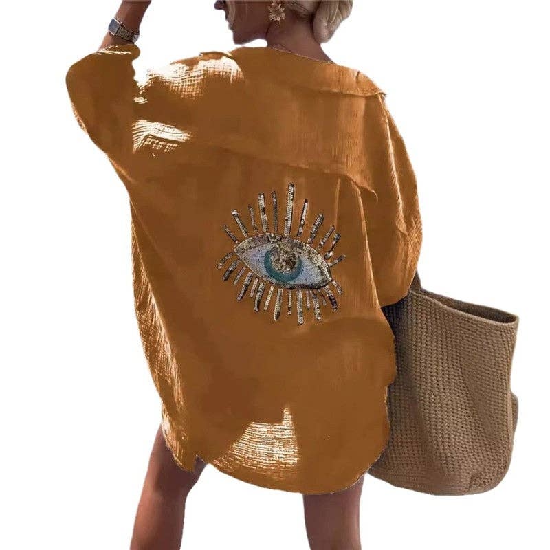 L/S Eye: PEACOCK GREEN / L
