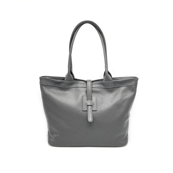 leather Bag, Made in Italy, art. 112605: Blk