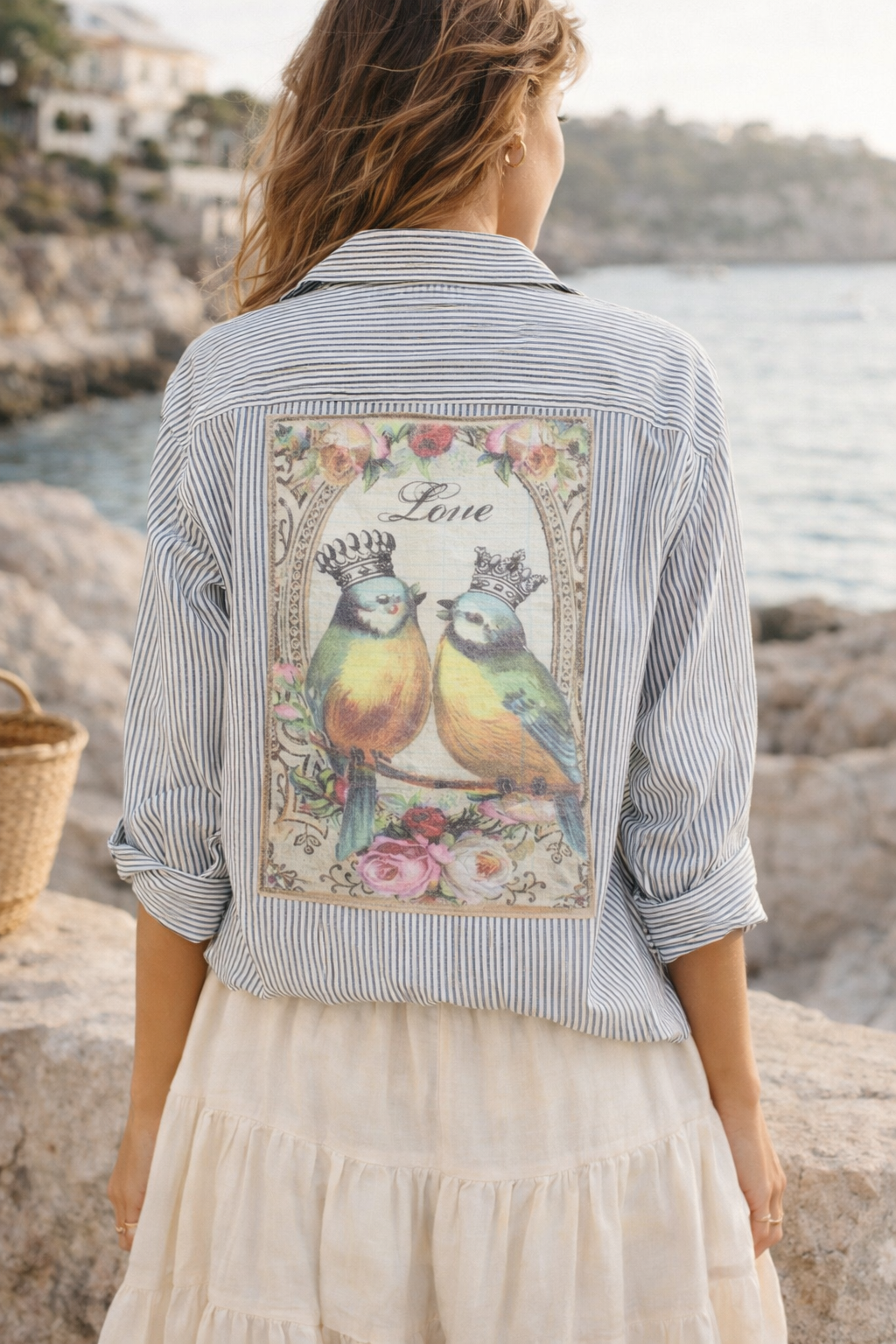 Lovebirds Riviera Shirt: S