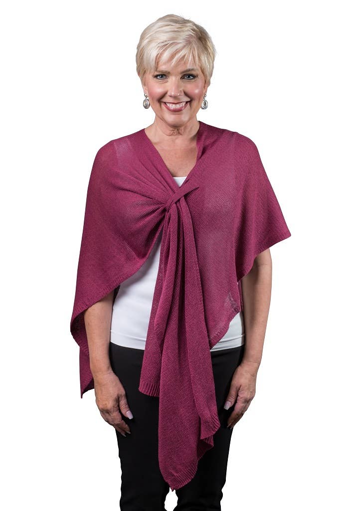 Aliya Cotton Wrap (W108): Black