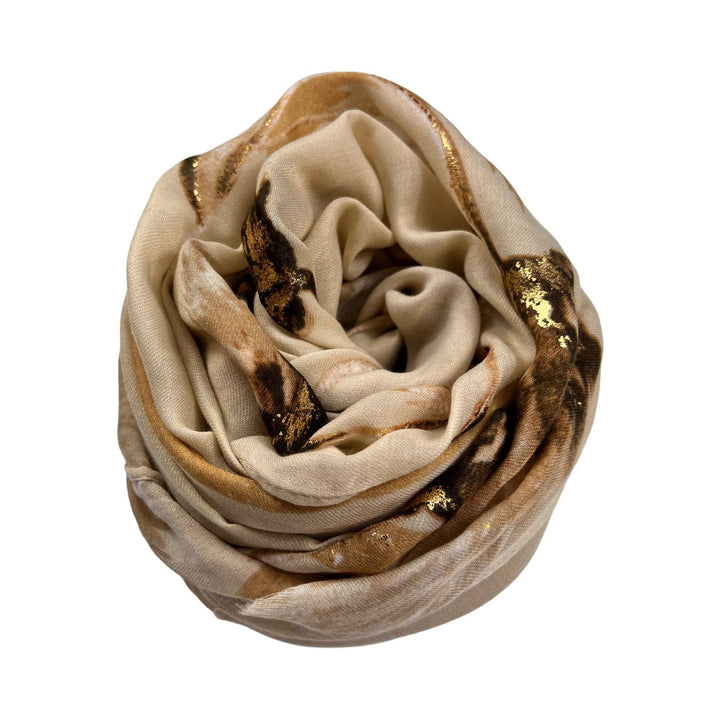 Dusty miller scarf: Black