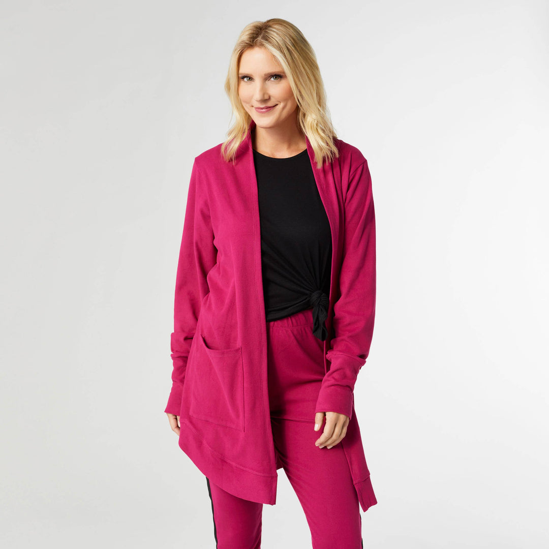 All Day Pocket Cardigan: Black / L/XL