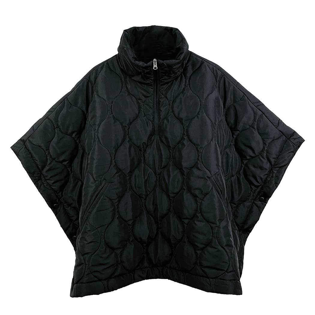 Quilted JKT : BLK / One Size