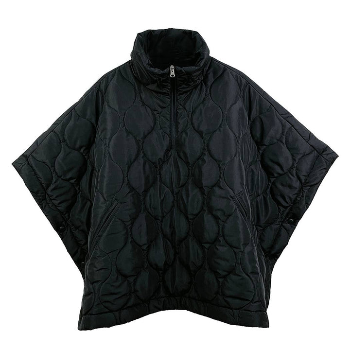 Quilted Cape Poncho Jacket : BGE / O/S