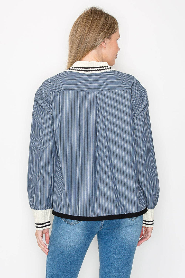 Jay Jacket: Denim / S