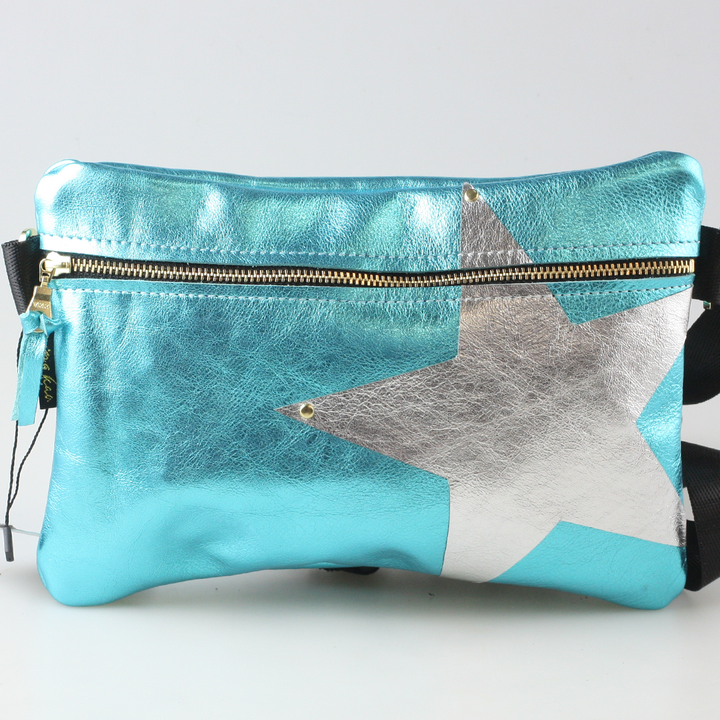 Metallic Vail Hipbag w/Star: Jet