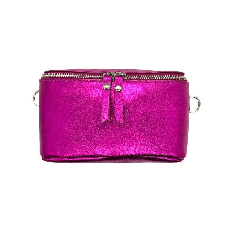 Leather Waist Bag Veranito: Gold