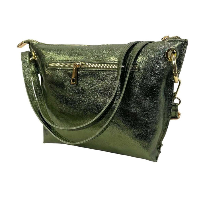 Leather Bag : Rose Gold