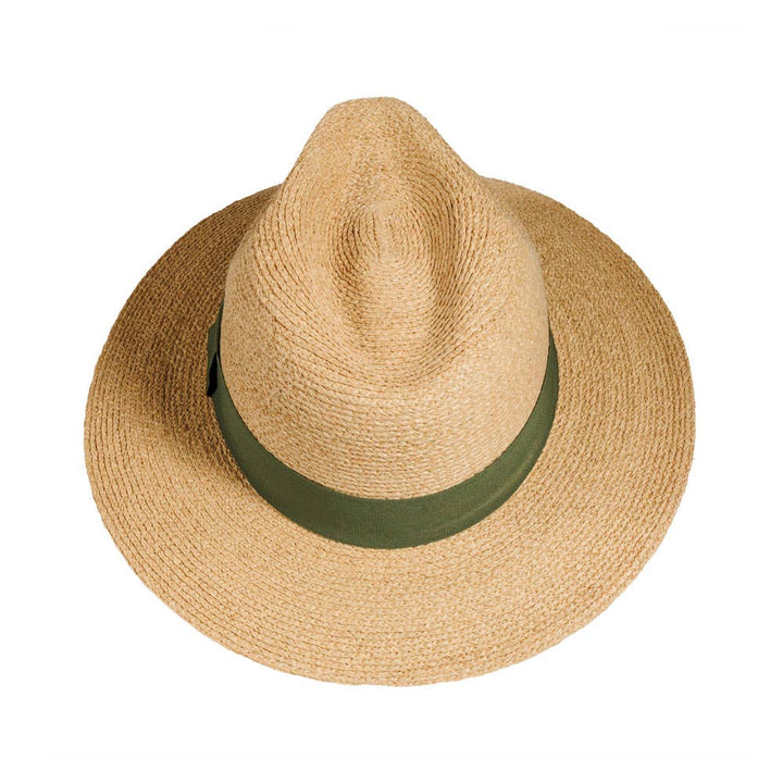 STRAW HAT BLK RIBBON