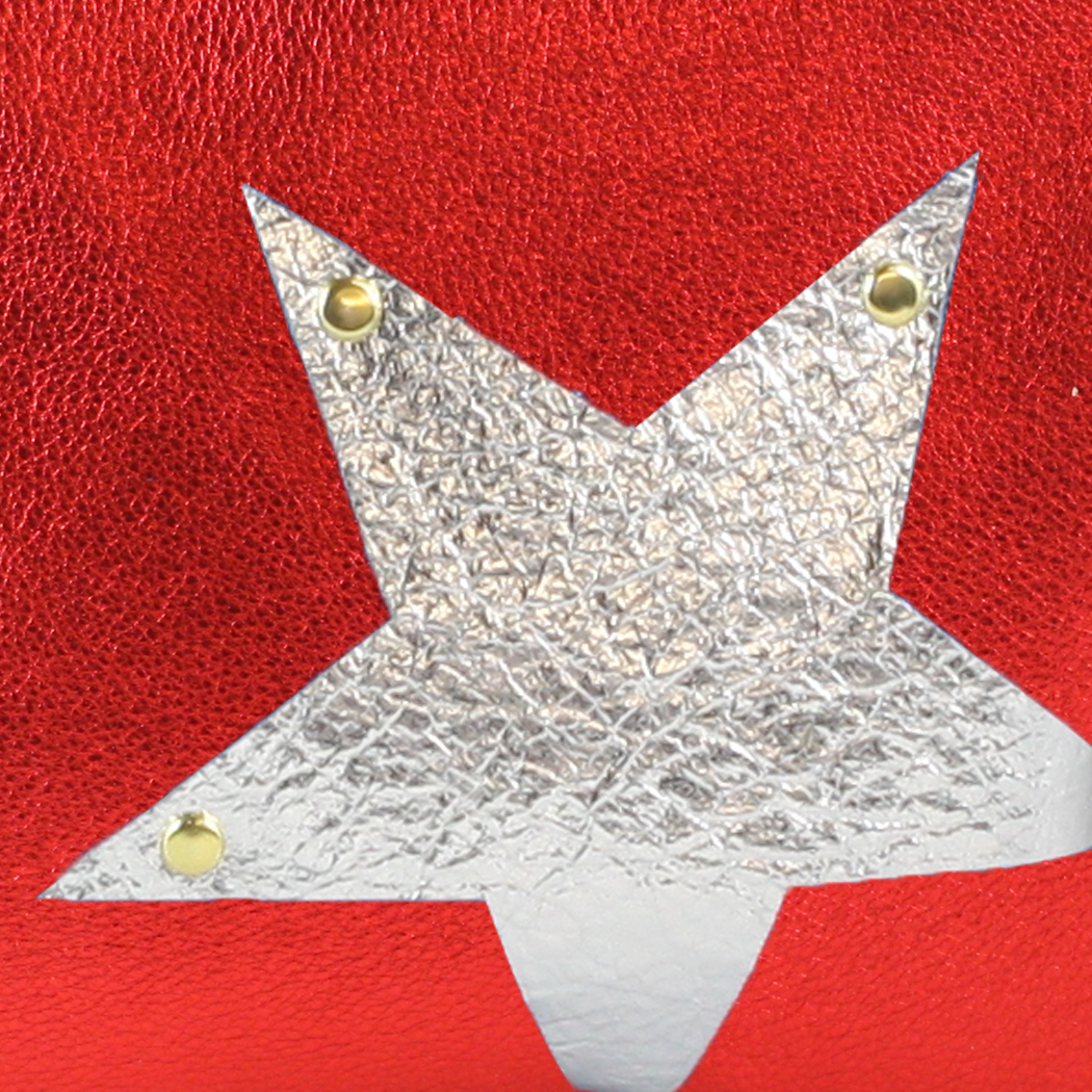 Metallic Vail Hipbag w/Star: Gunmetal