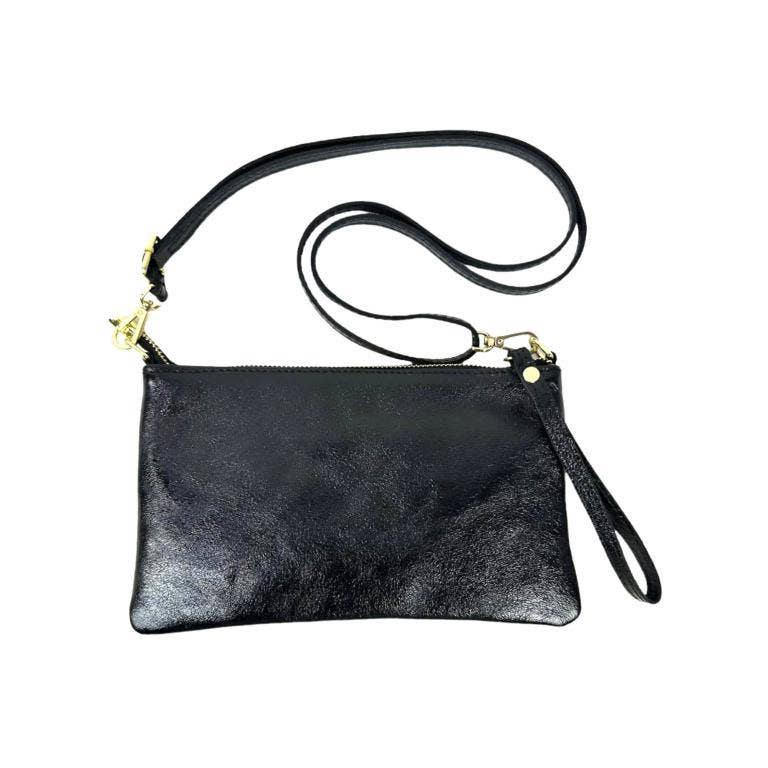 Leather Bag: Light green