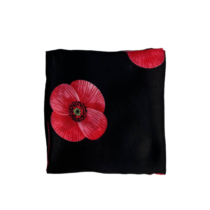 Poppy scarf: Navy