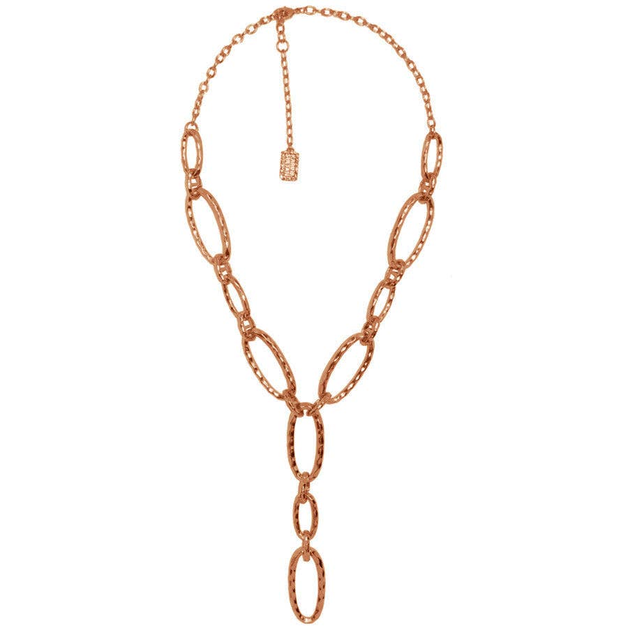 Y Link Necklace : GOLD