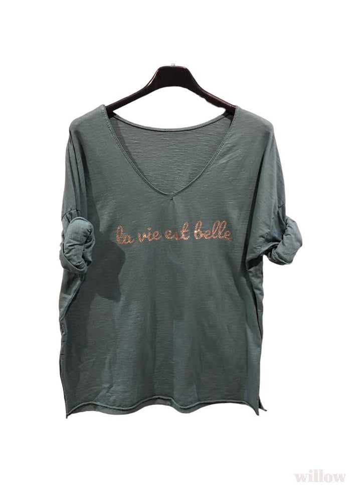 Life is beautiful t-shirt