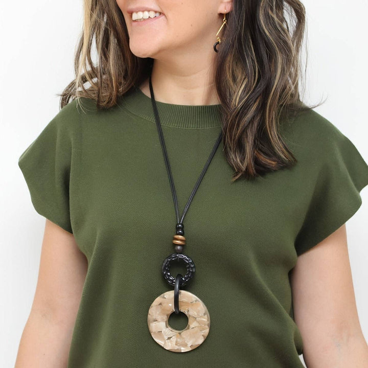Riviera Gold Link Pendant