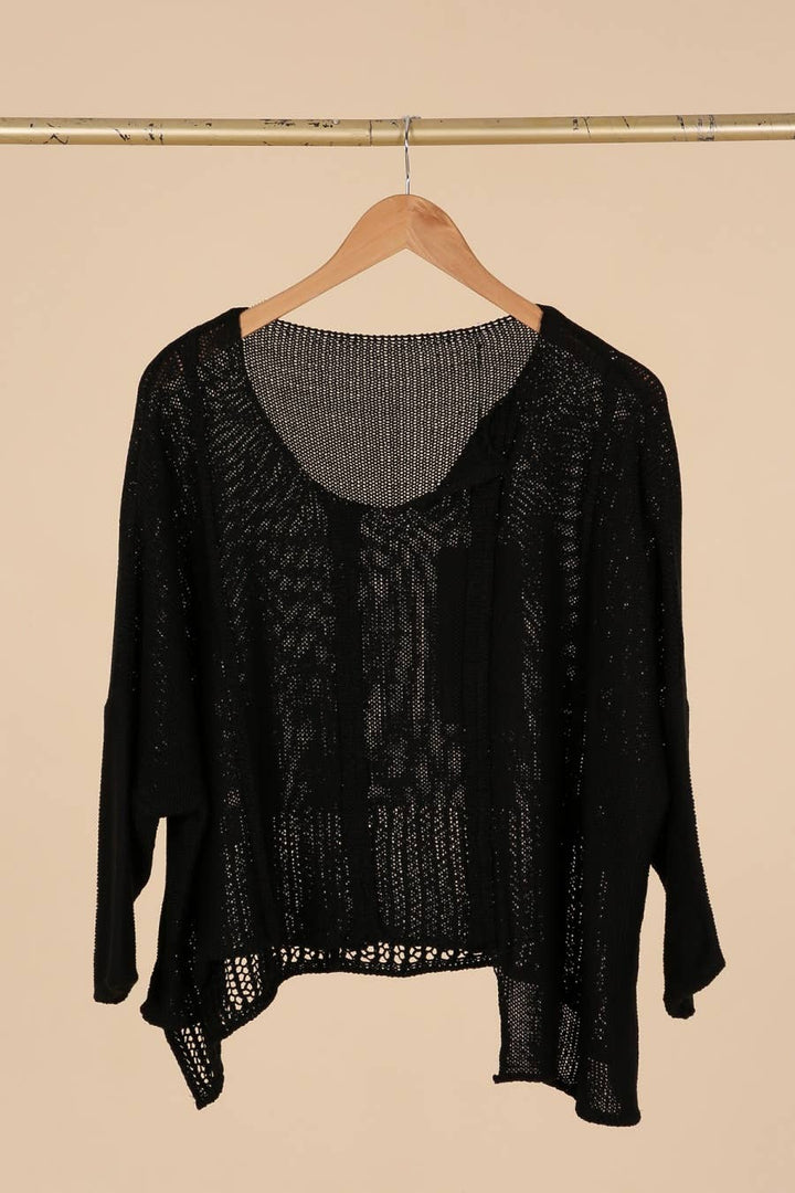 61113 100% COTTON SWEATER: Beige
