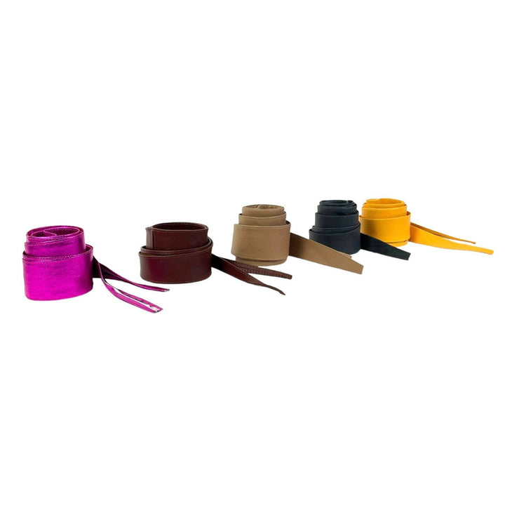 Sash leather : Mustard