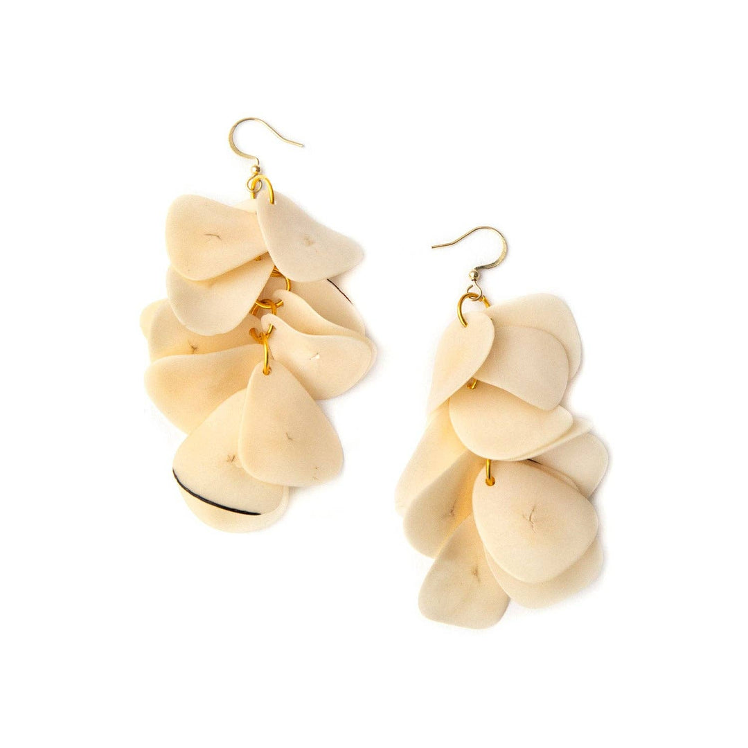 Bailey Earrings: Mocha Combo