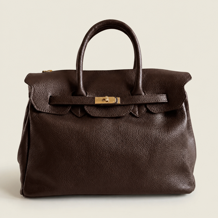 Genuine Leather Made in Italy: Burgundy