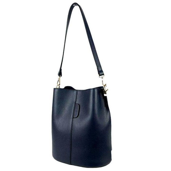 High Quality Italian Leather Shoulder Bag: Red