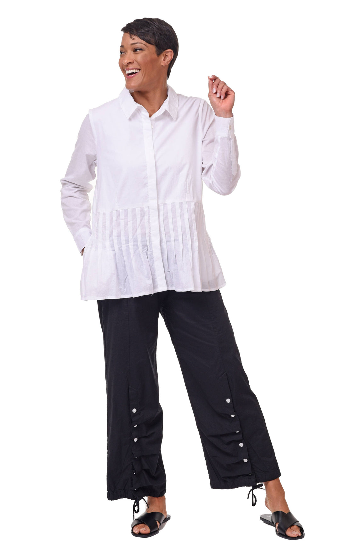 Tulip Clothing - CV21 Scooter Pant in Black: XS