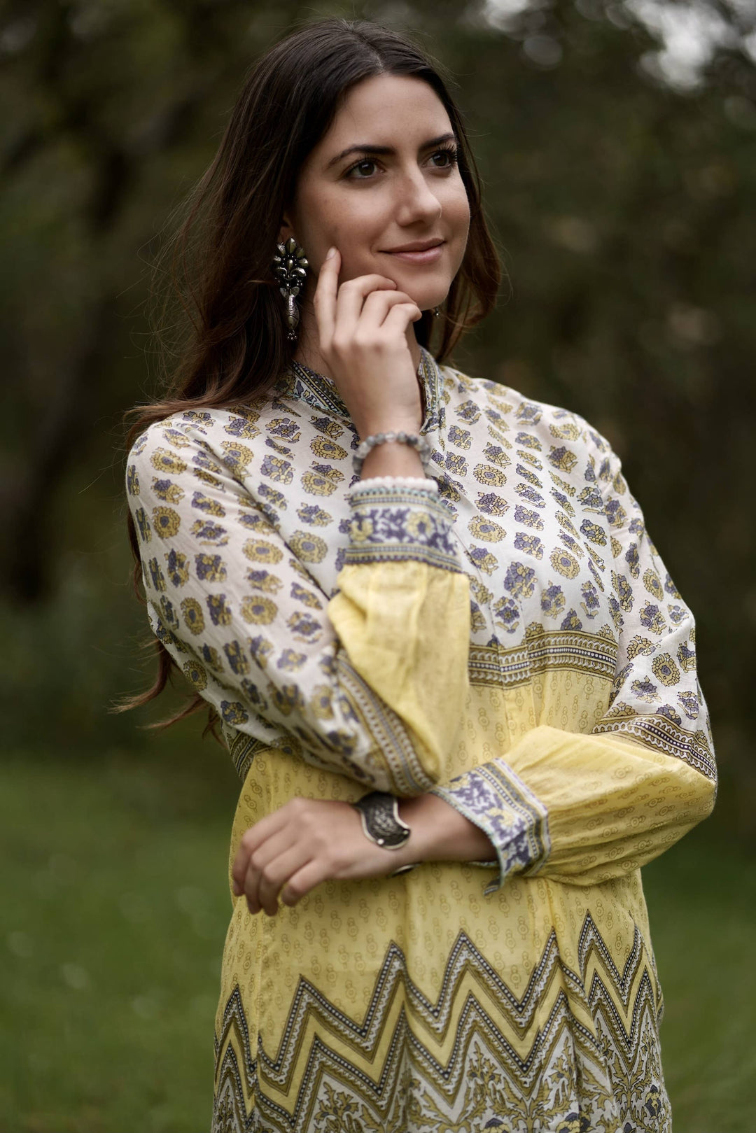 Florence Button Tunic: Medium