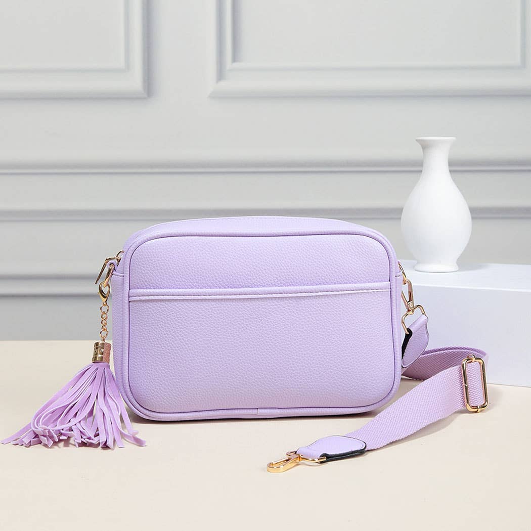 Crossbody with Tassel:/ PINK