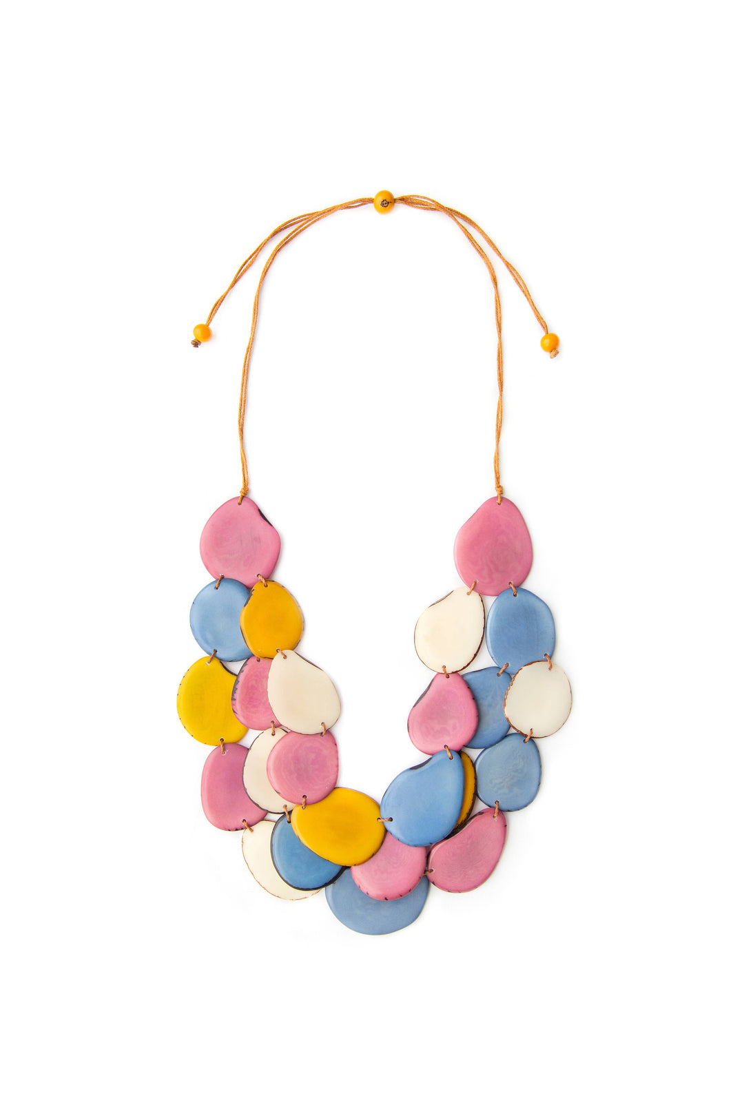Amigas Necklace: Biscayne Bay/Royal Blue/Onyx Black