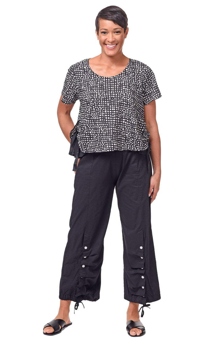 Tulip Clothing - CV21 Scooter Pant in Black: XS