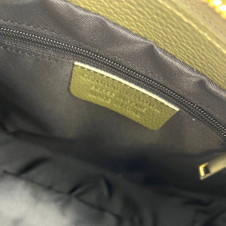 Leather bag, Made in Italy, 112627: Bordeaux