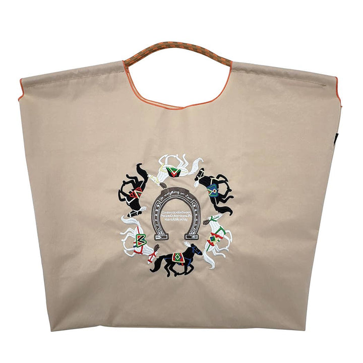Horse Embroidery  Handbag : BGE