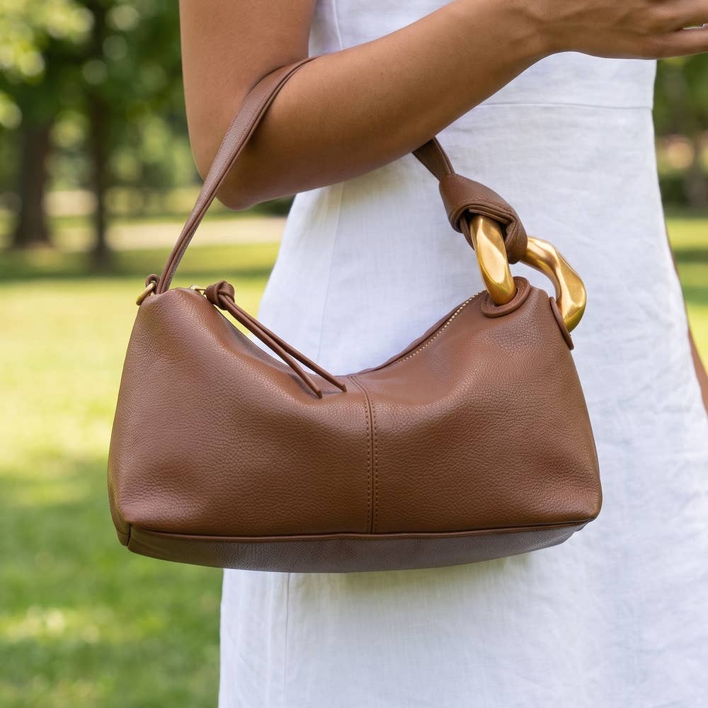 Chunky Link Hobo Bag