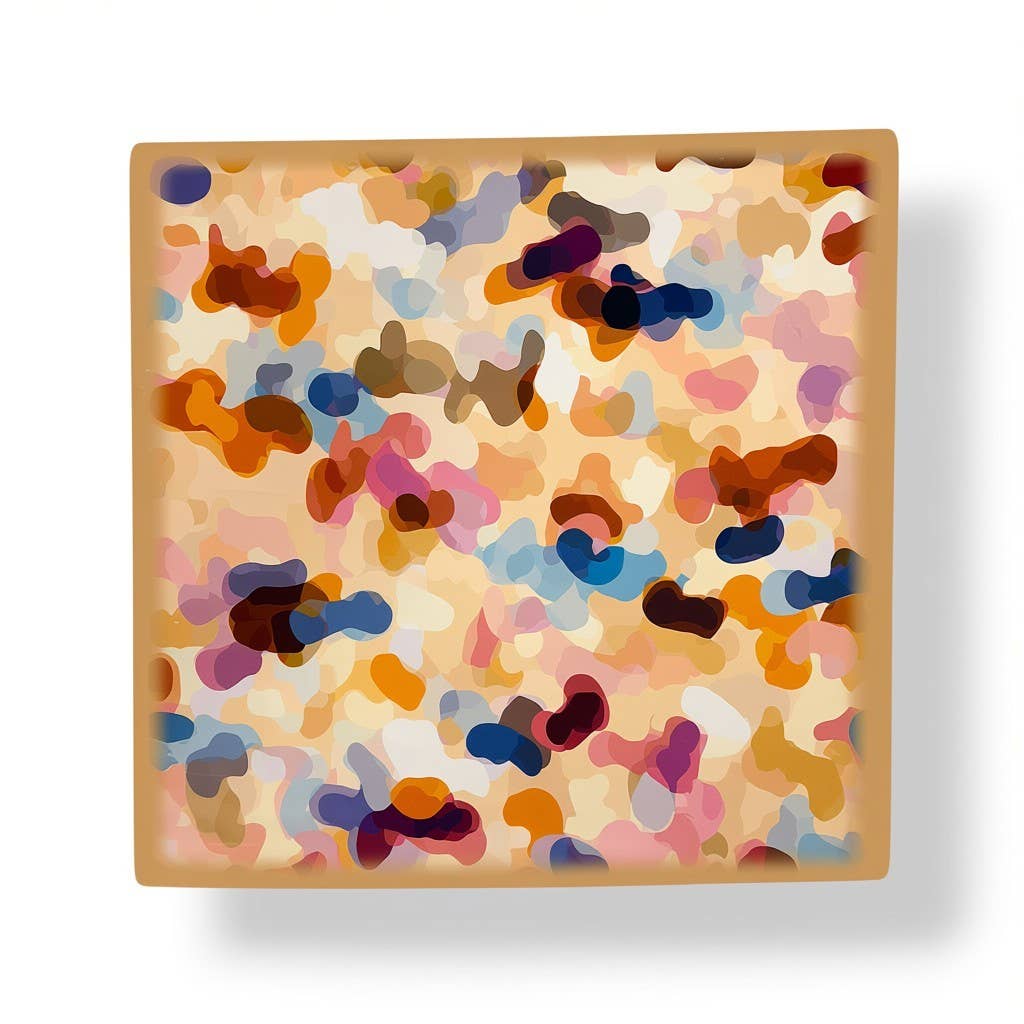 Abstract Camouflage Square Scarf