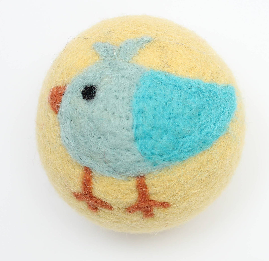 DRYER BALL: Blue Bird Queen