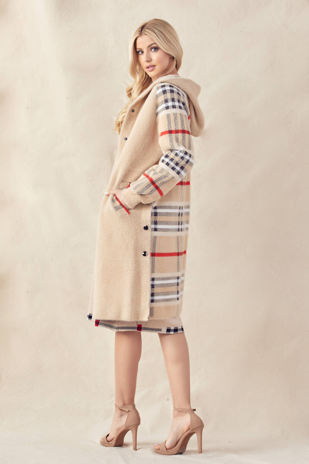 Sonnai Sweater Coat: Grey / L / 52092