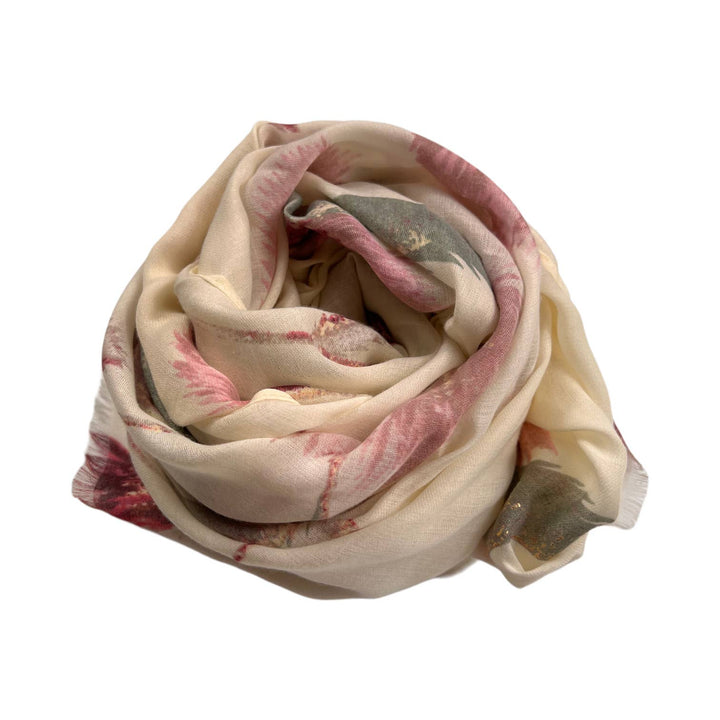 Dusty miller scarf: Black