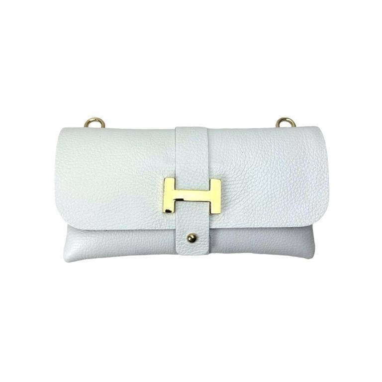 Italian Leather Bag: Suede Black