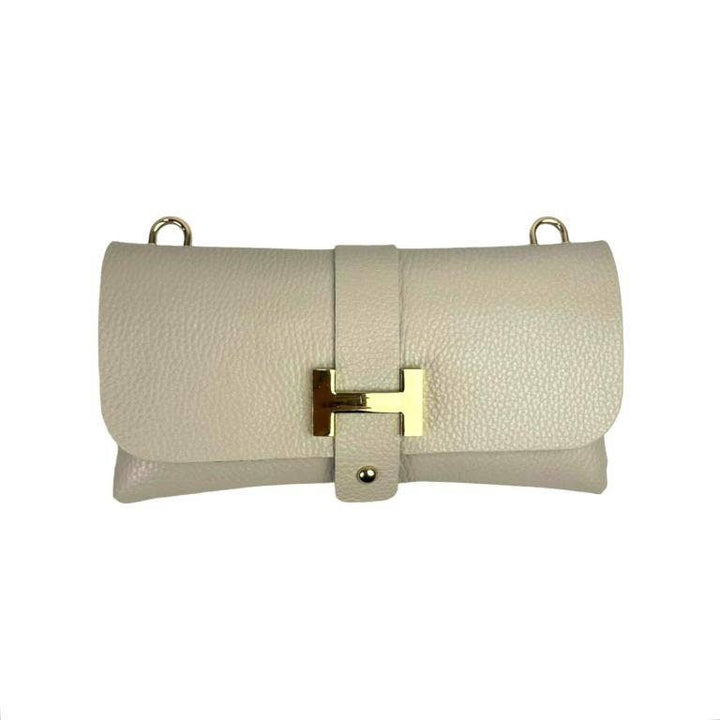 Leather Bag with Chain Handle: Network