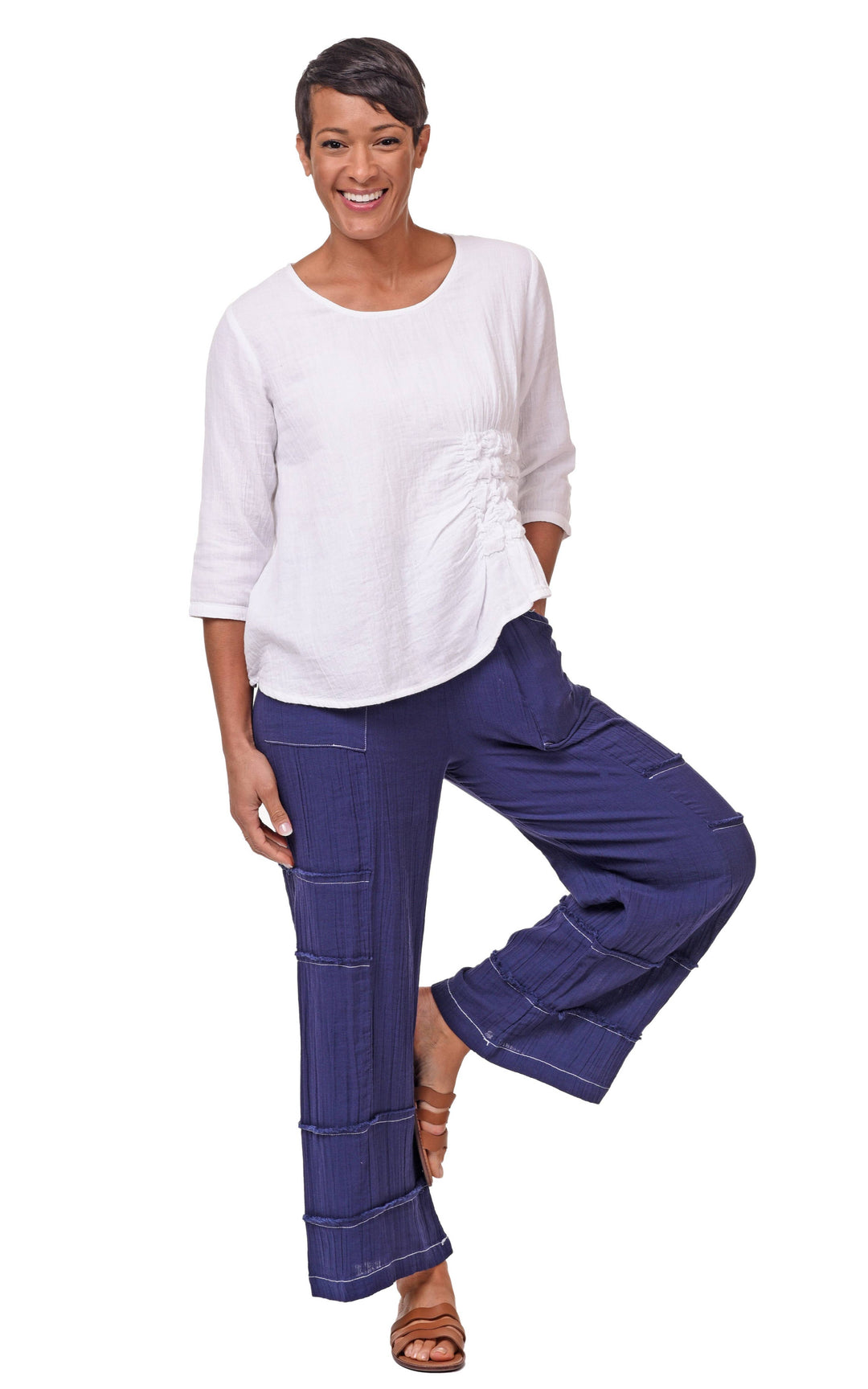 Tulip Clothing - VCG365 Olga in White*: XL