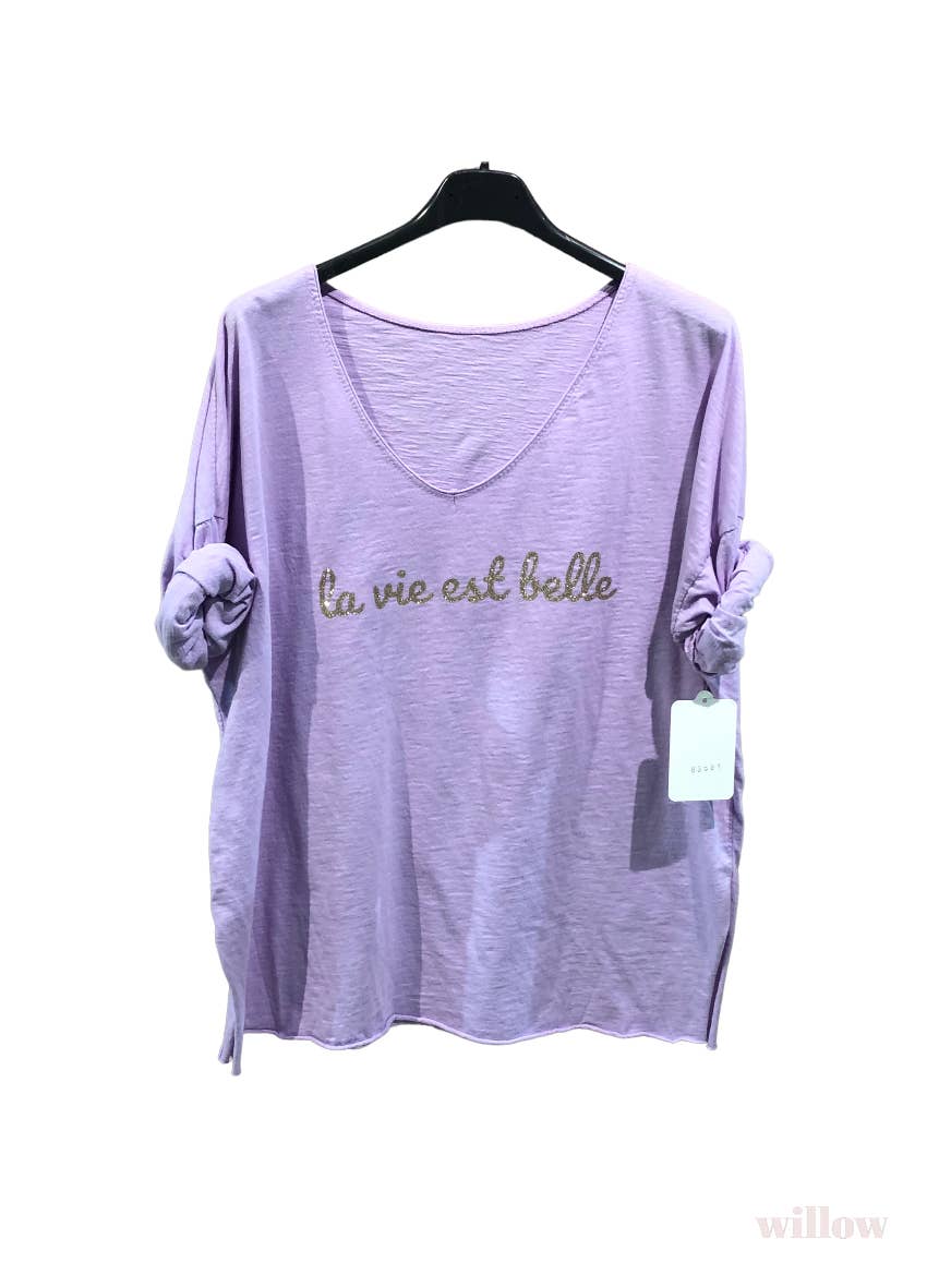 Life is beautiful t-shirt