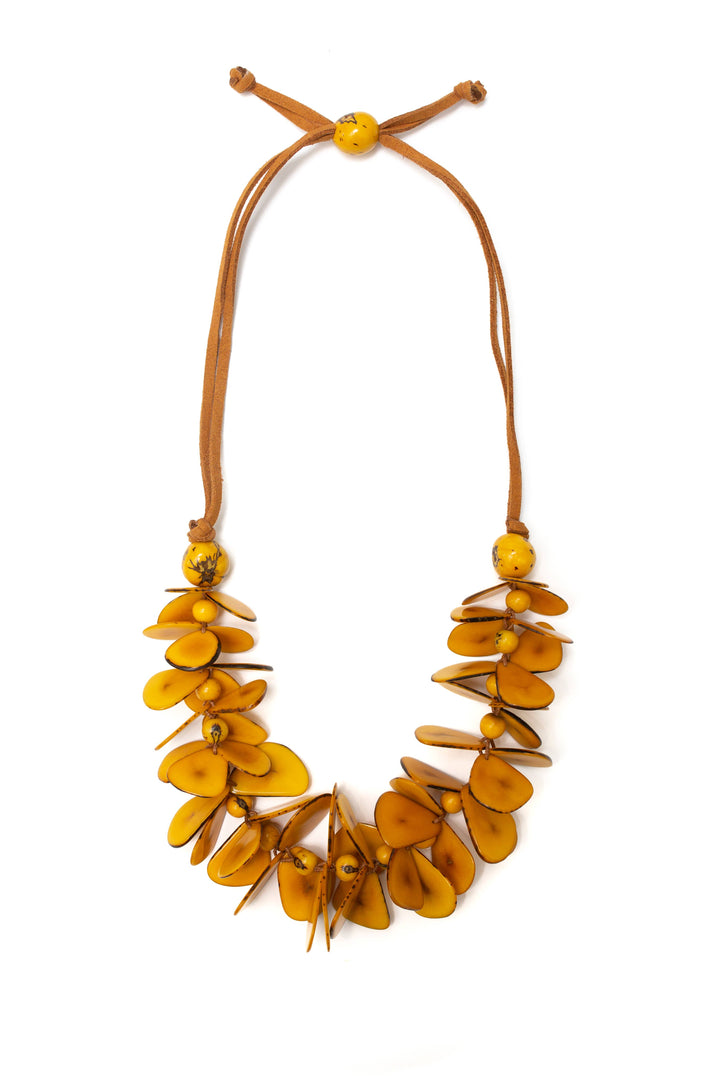Mariposa Necklace: Olive Combo