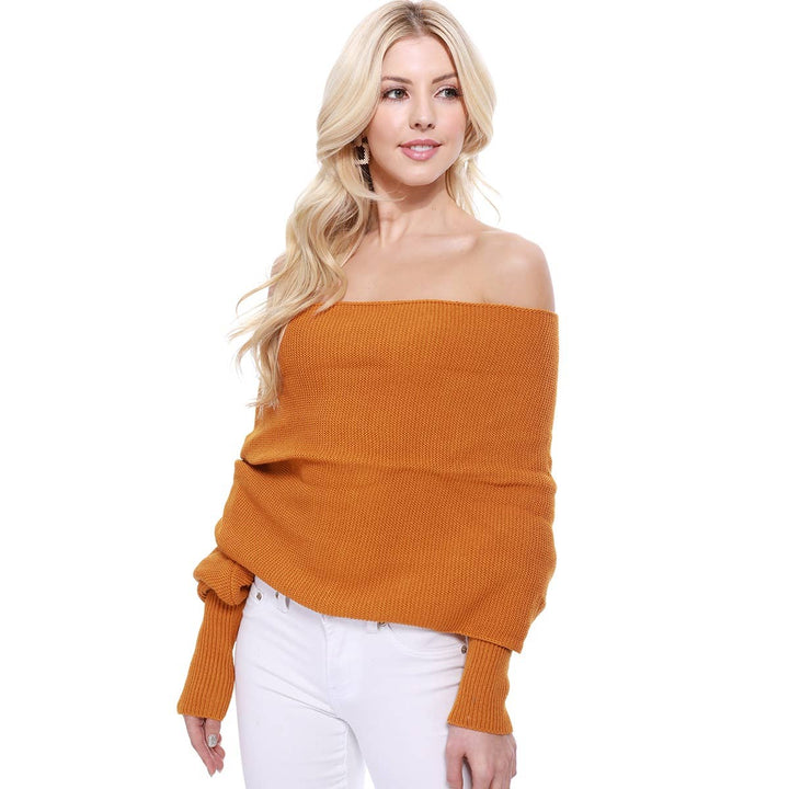 Bolero Sweater Top KC008: BLACK / ML