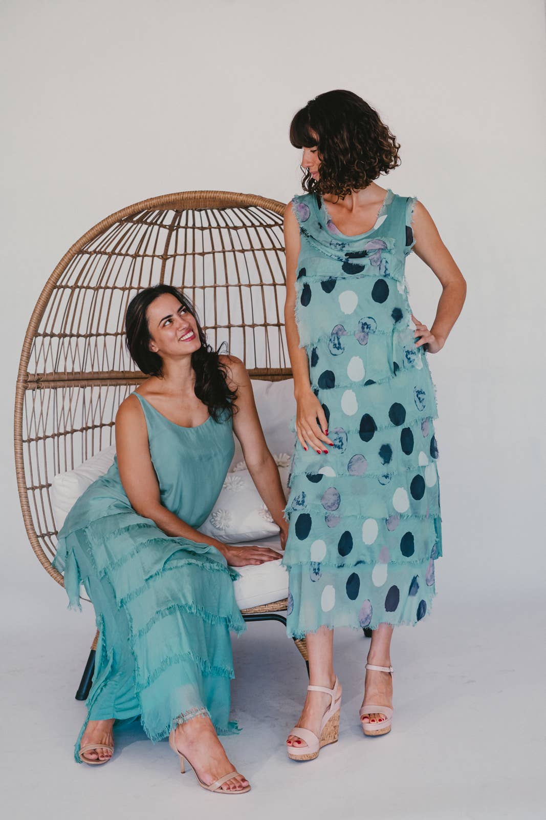 Maxi Dot Dress