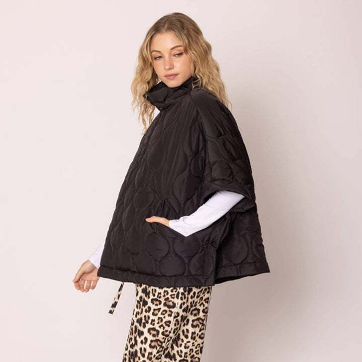 Quilted JKT : BLK / One Size