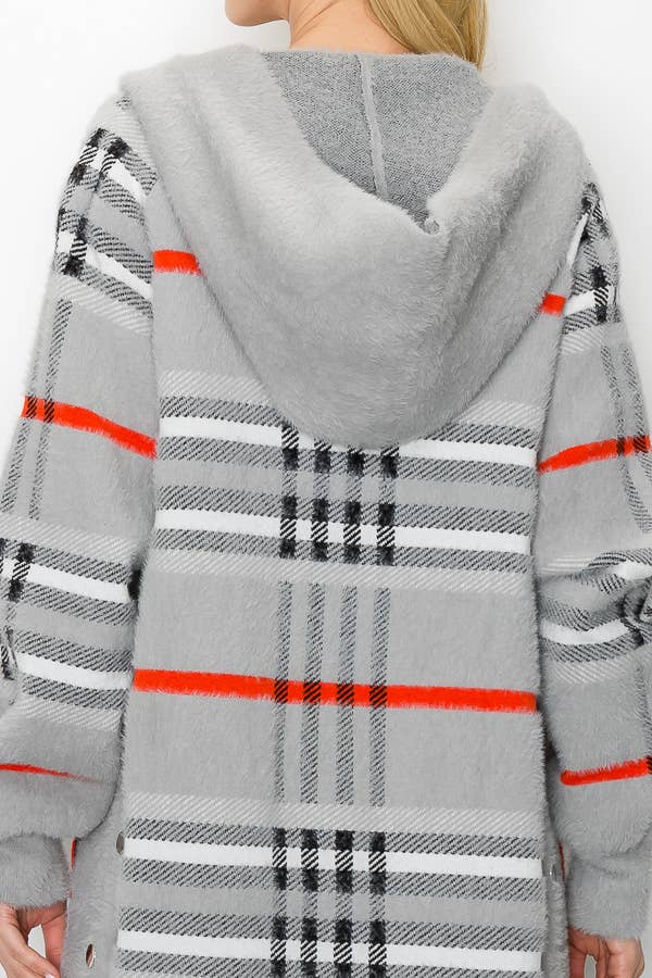 Sonnai Sweater Coat: Grey / L / 52092