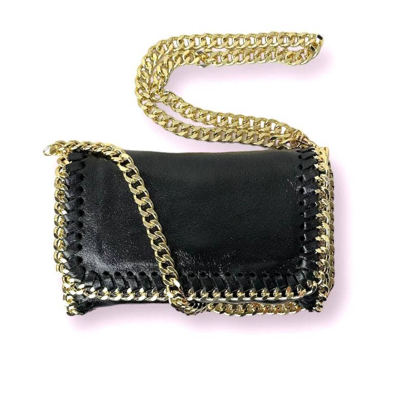 Leather Bag Chain: Rose