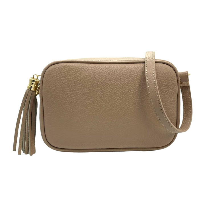 Genuine Leather Bag Tassel: Grass Green