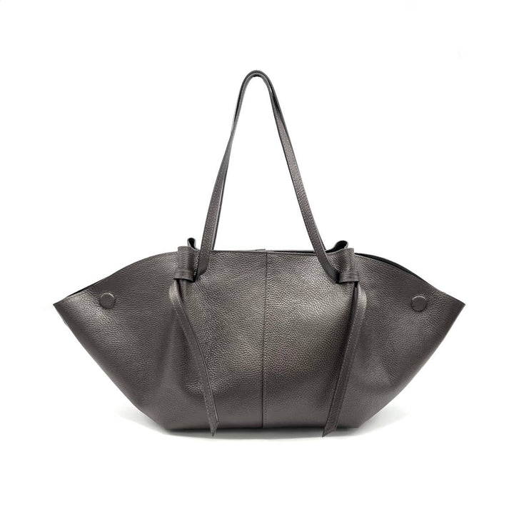 leather bag, Made in Italy, 112615: Blk