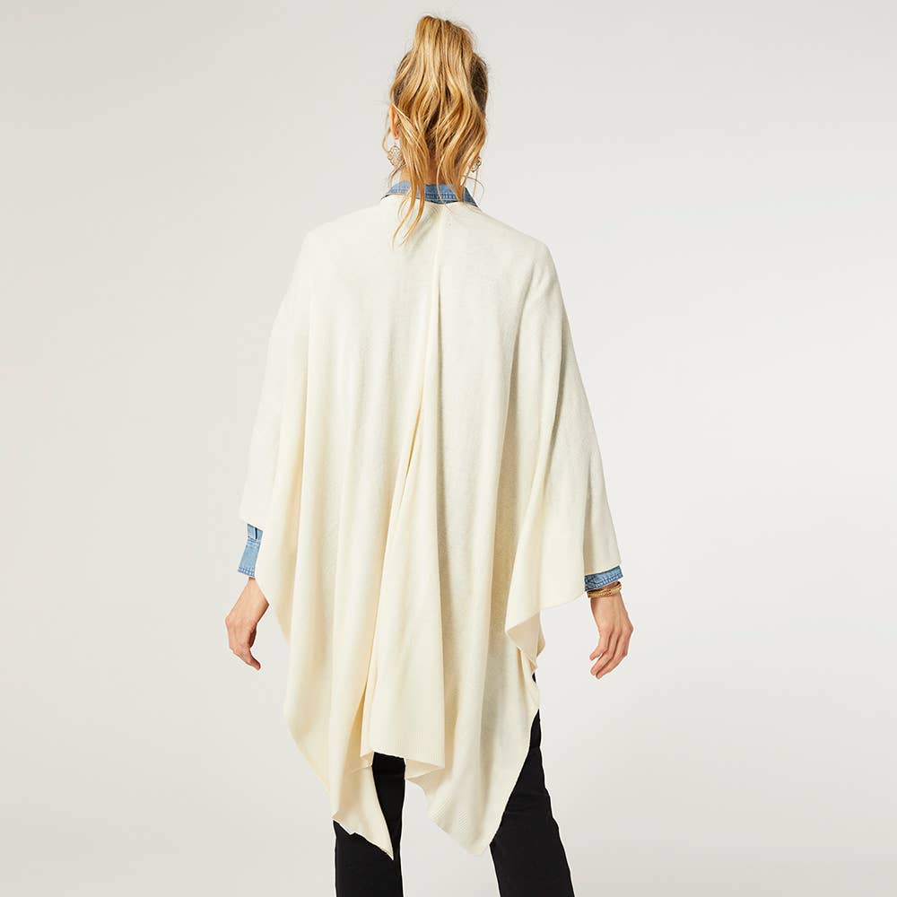 Kiara Light Weight Wrap / Egret