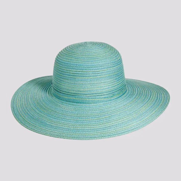 Wide Brim Straw Sun Hat: Natural